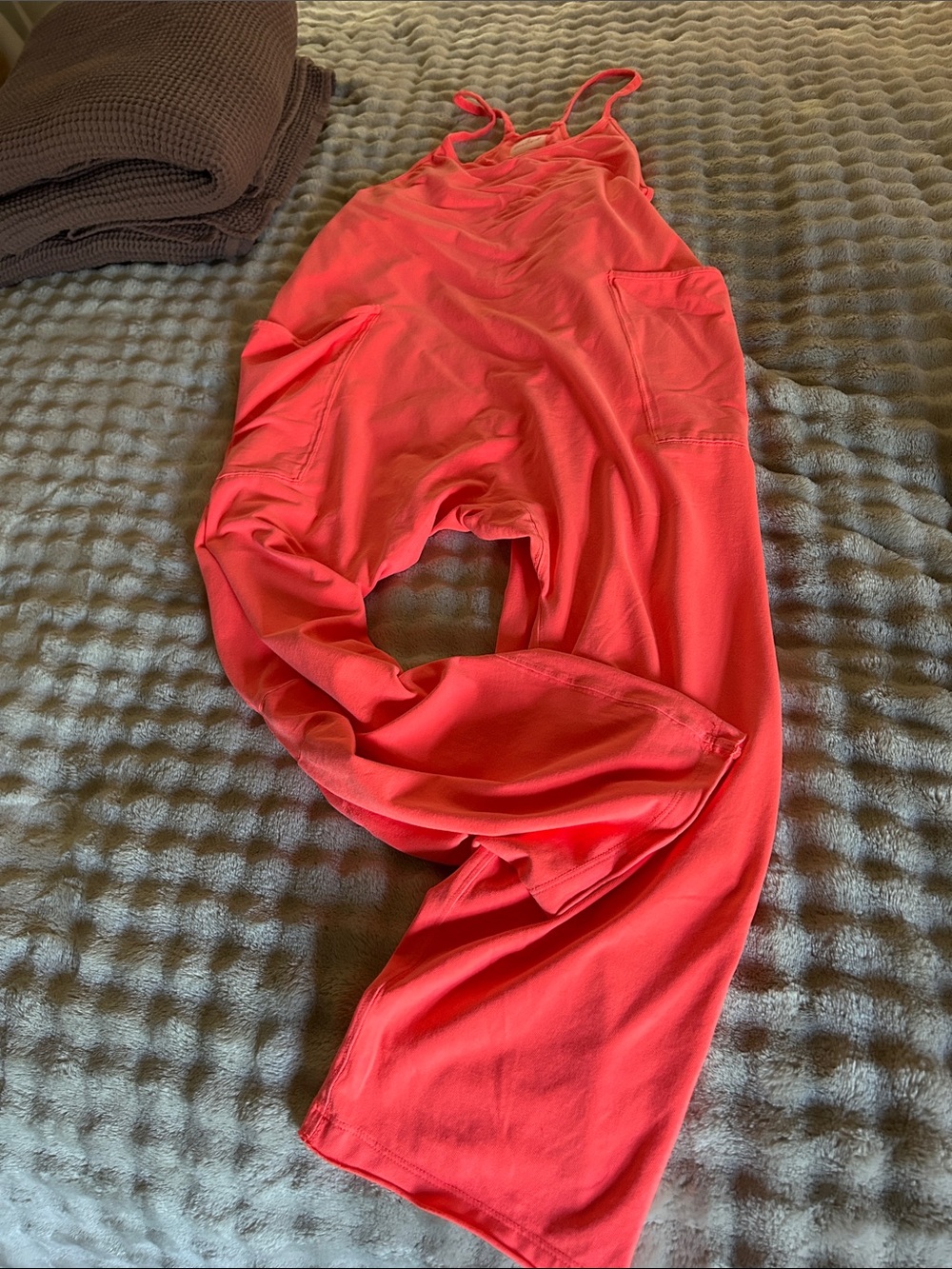 FP Movement by Free People Coral Pink Jumpsuit